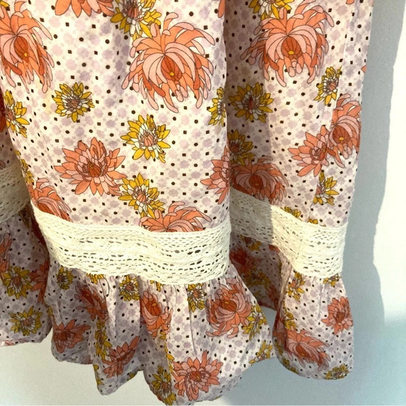 Velveteen‎ Jacqueline Floral Prairie Dress 12 - Picture 6 of 10